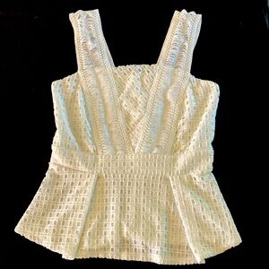 New York & Company Peplum Top